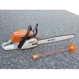 adjustable magnetic firewood cutting tool to measure firewood length, Orange, 18 inches adjustable