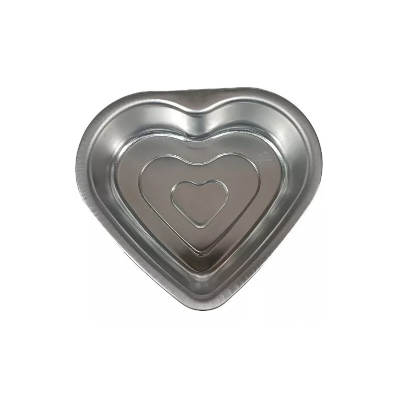 Odisea 2 Moldes De Aluminio Para Pastel O Gelatina Corazón