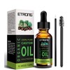 ETRONG Organic Castor Oil,Pure Cold Pressed Castor Oil for Eyebrows,Eyelashes,Hair