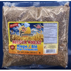 Bulgur Wheat 32 oz, Kosher certified, 100% Natural, Freshly packed in USA