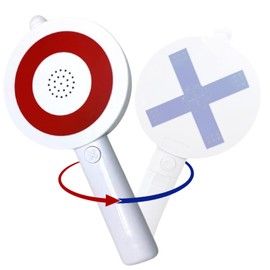 Ozgram MaruBatsu Buzzer 〇✕Buzzer Quick Press Quiz Button Sound Ping Pong Boo Party Goods