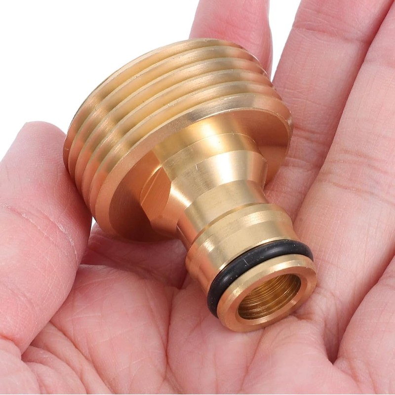 1 Inch Male Thread Brass Quick Coupling Tap Adapter with