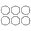 6 Pack Blender Gasket O Ring Rubber Seal Replacement compatible