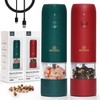 Electric Salt and Pepper Grinder Set - USB Rechargeable Electric