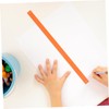 PACKOVE Blind Learning Supplies Tactile Ruler for Visually Impaired Reusable