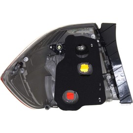 CarLights360: For 2008 2009 2010 Toyota Highlander Tail Light Pair Driver and Passenger Side For TO2800173 TO2801173