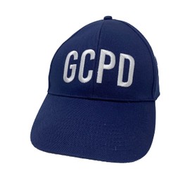 Super6props GCPD City of Gotham Inspired Baseball Cap. Colour Navy Blue. Adjustable Back Strap.