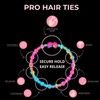 Light Grey PRO Hair Ties: Easy Release Adjustable for Every