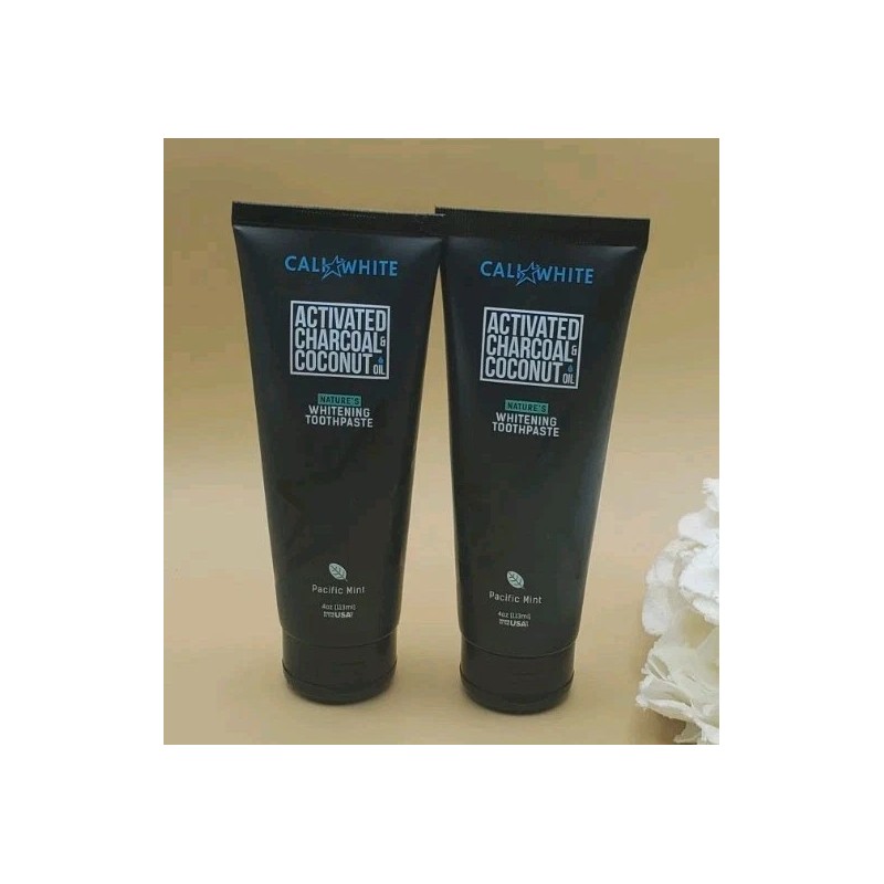 Cali White 2~Caliwhite Whitening Toothpaste Pacific Mint 4 oz New