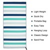 Exclusivo Mezcla Microfiber Quick Dry Beach Towel Set, Large Sand