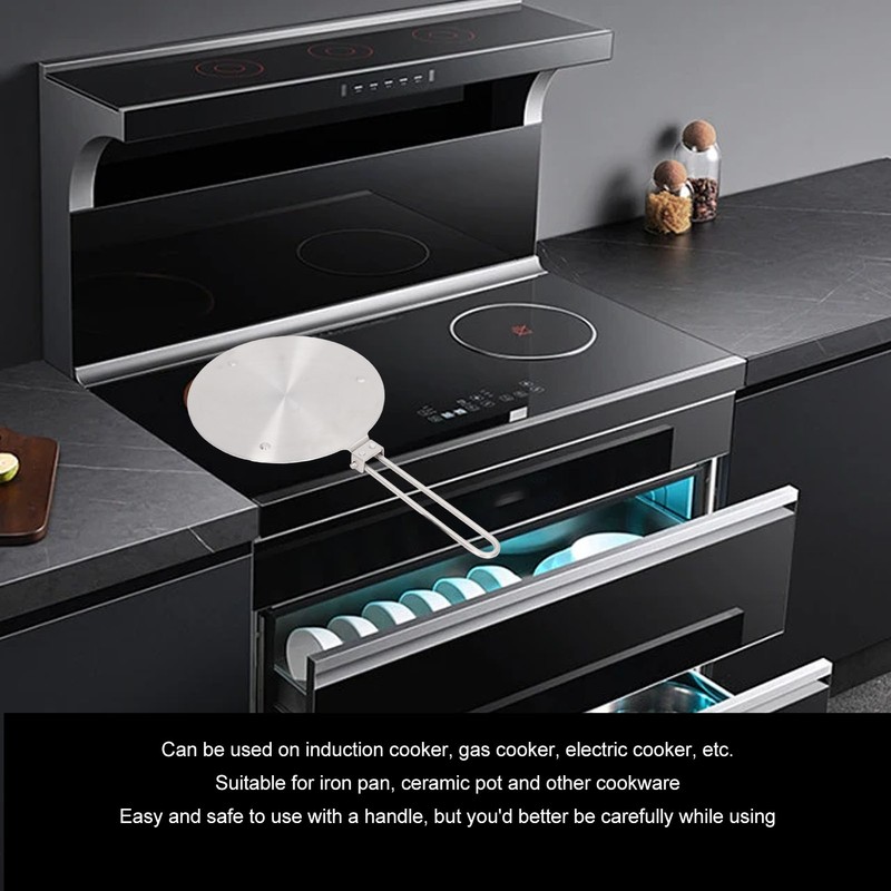 Heat Diffuser Plate Stainless Steel Induction Plate Kitchen Cooking Diffuser