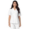 Adar Uniforms Universal Scrubs for Women - Lapel Collar Buttoned