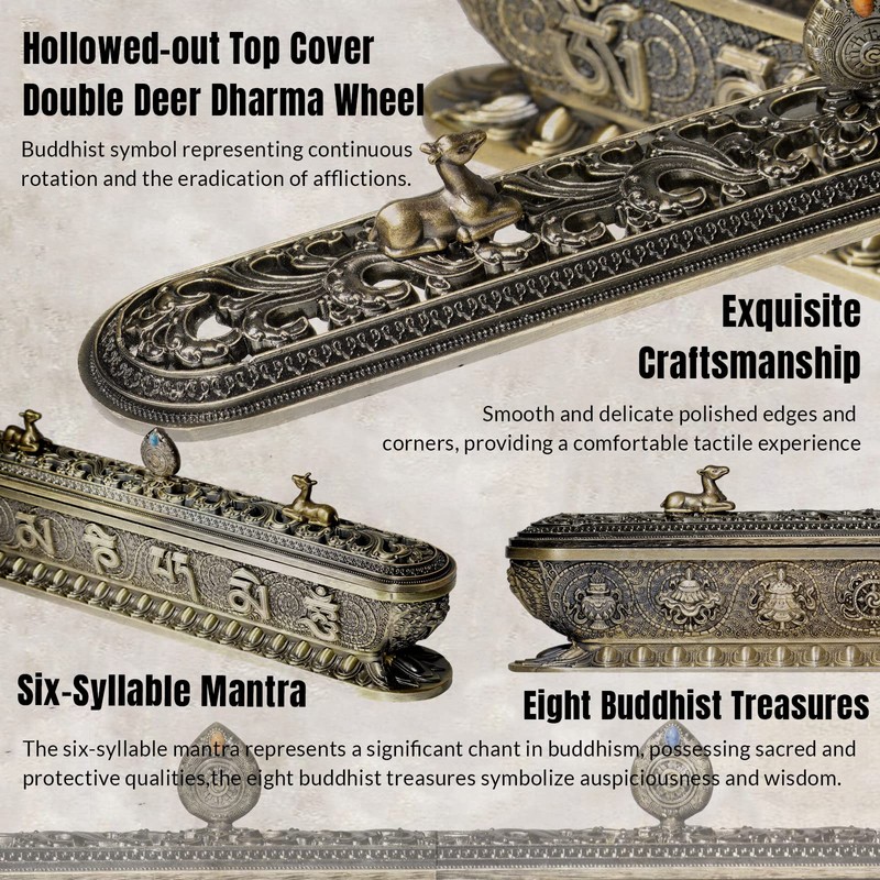 Incense Holder for Sticks Incense Burner with Ash Catcher Incense