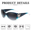 Myiaur Polarized Sunglasses for Women 2024, Trendy Retro Shades with