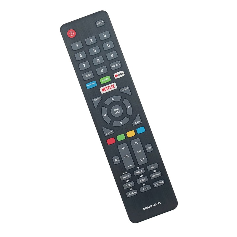 AULCMEET SMART-43XT Replacement Remote Control Compatible with Dyon 4K OLED