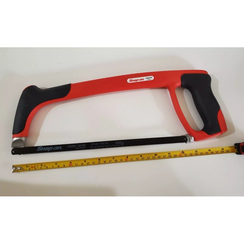Snap-on Snap On Tools Bi-Mold Hacksaw Red+ includes 1 blade