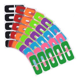 Pack of 80 Nail Polish Protector U-Shape Peel Off Tape, Disposable Nail Polish Stencil, Nails Edge Skin Protection Aid for Nails Painting, Maincure Tool for Nail Art
