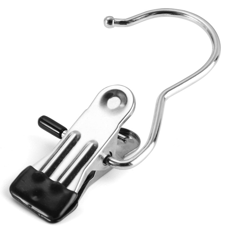 Tosnail 40 Pieces Boot Hanger Clips, Stainless Steel Laundry Hooks,