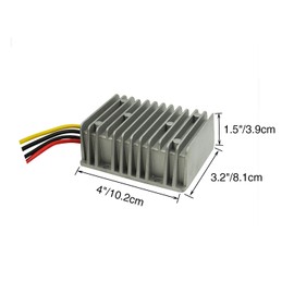 Proshopping Golf Cart DC Converter Regulator, 36V 48V Step Down to 12V 30A 360W Voltage Reducer, Big-Size DC/DC Power Supply Module Buck Transformer - for Golf Cart, Club car, forklifts, Car