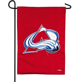 Team Sports America Colorado Avalanche Garden Flag - 13 x 18 Inches