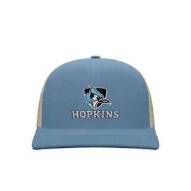 Johns Hopkins Blue Jays Trucker Mid Profile Structured Adjustable Snap Back Baseball Cap Hat