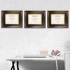 Hikuada Diploma Frame 8.5 x 11 with Black over Gold