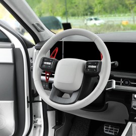 YOUTOOCAR Steering Wheel Paddle Shifter Extensions Compatible with Hyundai Santa Fe 2024-2025 Hyundai Palisade 2026 Hyundai IONIQ 9 Accessories (Red)