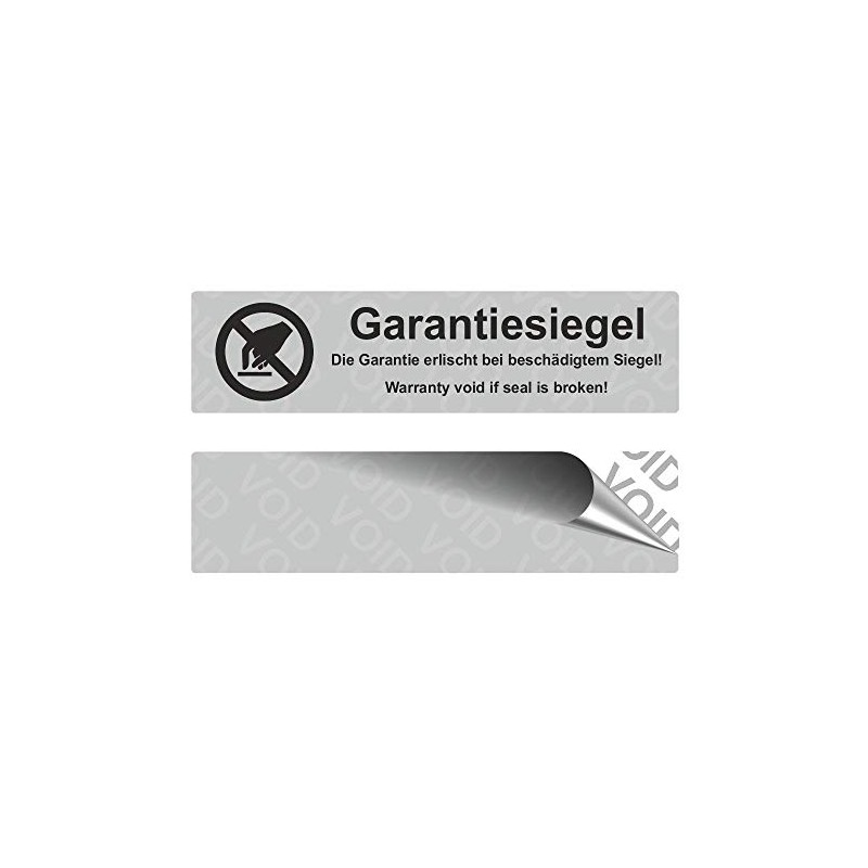 VOID Security Labels "Guarantee Seal with Logo" on Roll -