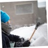 FUNOMOCYA Ice Shovel Snow Removal Tool Metal Ice Breaking Shovel