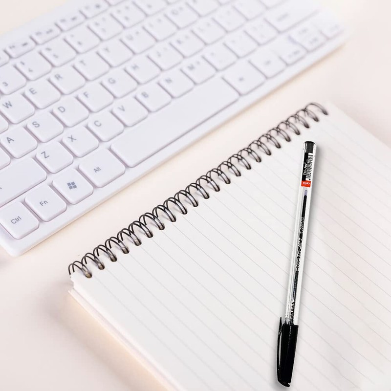 Cello Black Ballpoint Pens Pack of 20 Tri-Jet Ball Pens