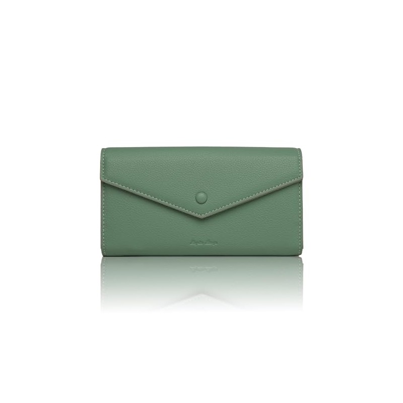 Legato Largo LJ-X0163 Long Wallet, Walnut Botan, MGR, One size