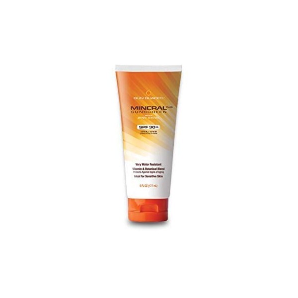 Sun Shades Mineral Plus SPF 30+ Sunscreen, 6 fl oz (Coconut-lime scent)