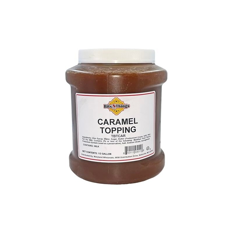 Bits N Things Caramel Dessert Topping | Ice Cream, Sundaes,
