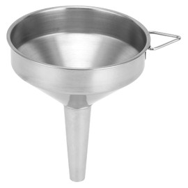 Stainless Steel Funnel, Large Thickened Food Grade Kitchen Funnel for Kitchen Use for Filling Bottles for Cooking (11 cm)