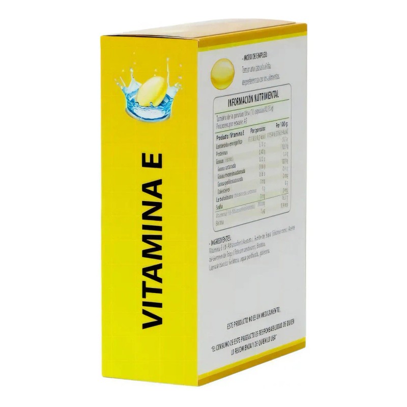 Solanum Pharma Vitamina E + Biotina 45 Cáps 550 Mg
