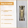 MorningRo 1 Inch Heavy Duty Sliding Screen Door Rollers 4