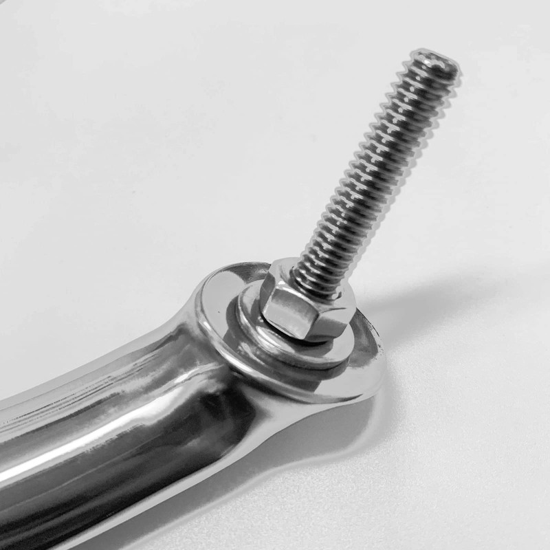 Boat 8 Inch Grab Handle, Marine Stainless Steel Handrail Grip
