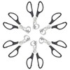XINMEIWEN 10Pack Stainless Steel Quail Egg Cutter Scissors Quail and
