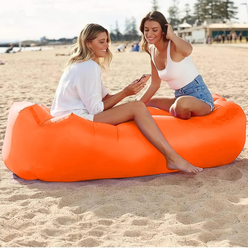 FainFun Inflatable Beach Sofa, 200 x 70 cm Sofa, Inflatable