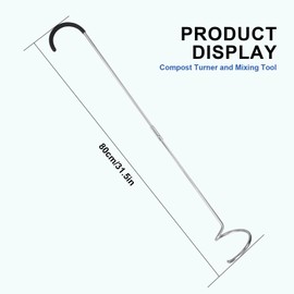 SQUEEZE master Compost Aerator-Compost Turner and Mixing Tool-Compost Aeration Tool