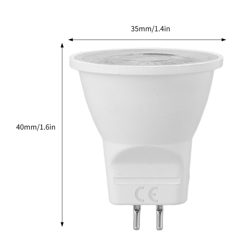 MR11 180LM GU4 LED Bulbs AC DC RGBW Pin Base