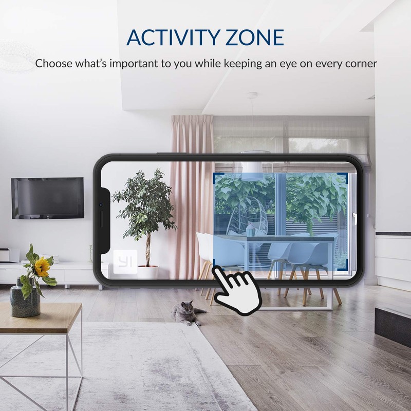 KAMI Security Camera with Face Detection by YI Technology, 1080p