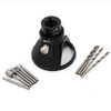 Rotary Multi Tool Cutting Guide Attachment Kit with HSS Router