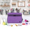 Luxja Sewing Accessories Bag, Sewing Kit Storage Bag, Yarn Bag