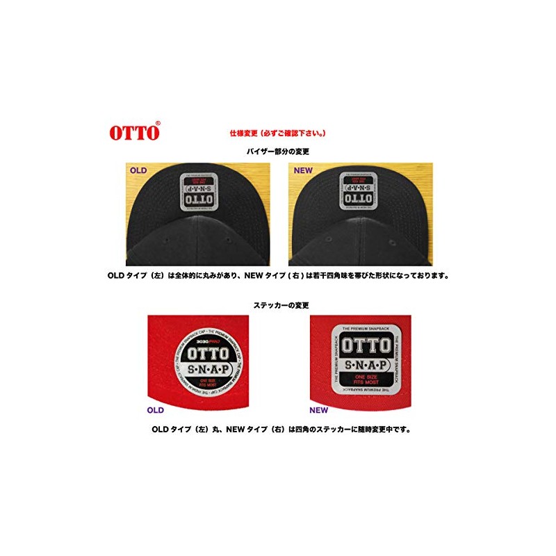 OTTO Cap with Flat Visor and Snapback, charcoal gray, Free