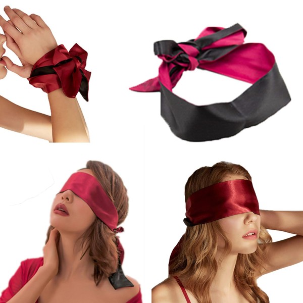 VicSec VicSec Sexy Eye Cover Soft Silk Blindfold Eye Mask