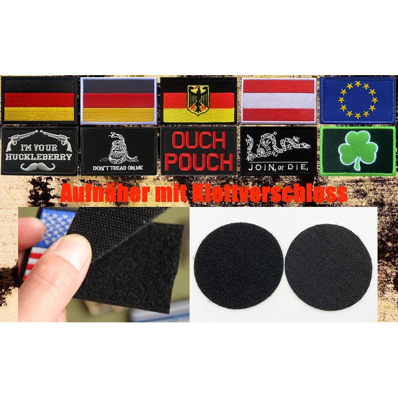 Pack of 2 Ticket to City Bond "Pound Town" Patch