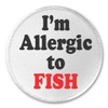 A&T Designs - I'm Allergic to FISH 3" Sew On