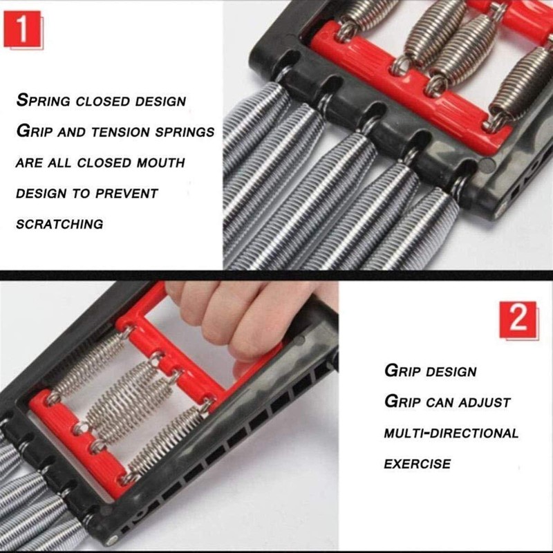 Chest Expander Chest Machine - Resistance Rope Spring Puller Chest