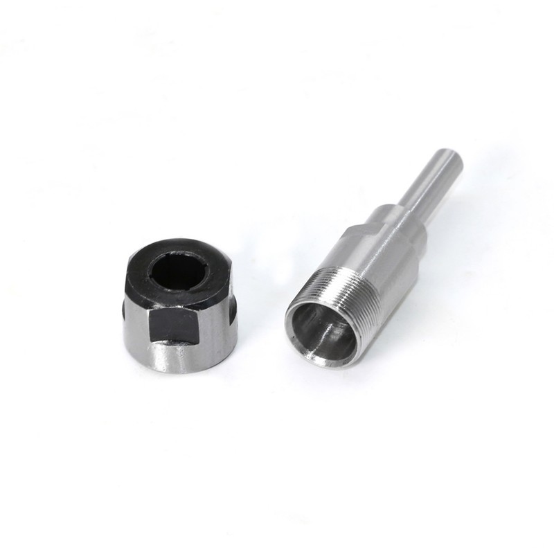 1/4'' to 8mm Shank Router Bit Extension Rod Collet Engraving